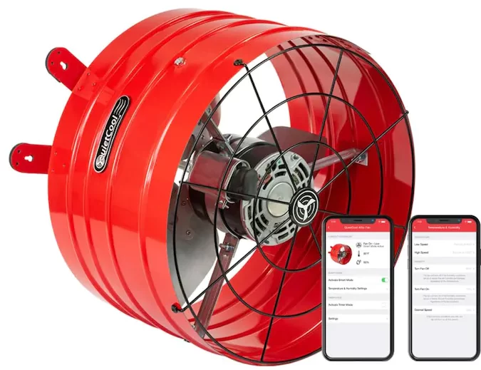 Trident image with fan box